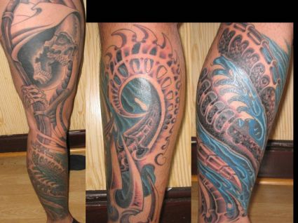 Legs Tattoos Design Pics